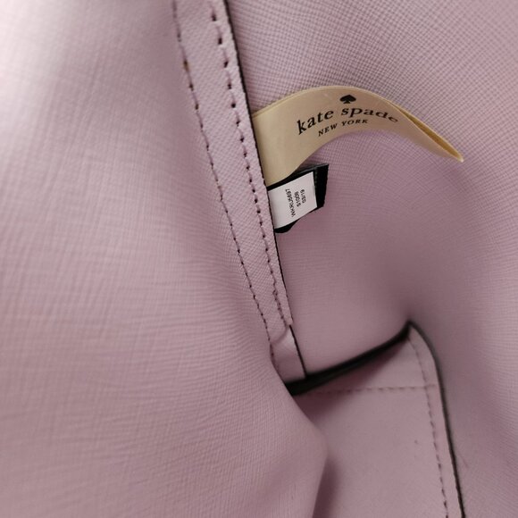 Like New Kate Spade Eva Warm Beige Leather Crossbody Bag Purse - Picture 13 of 13